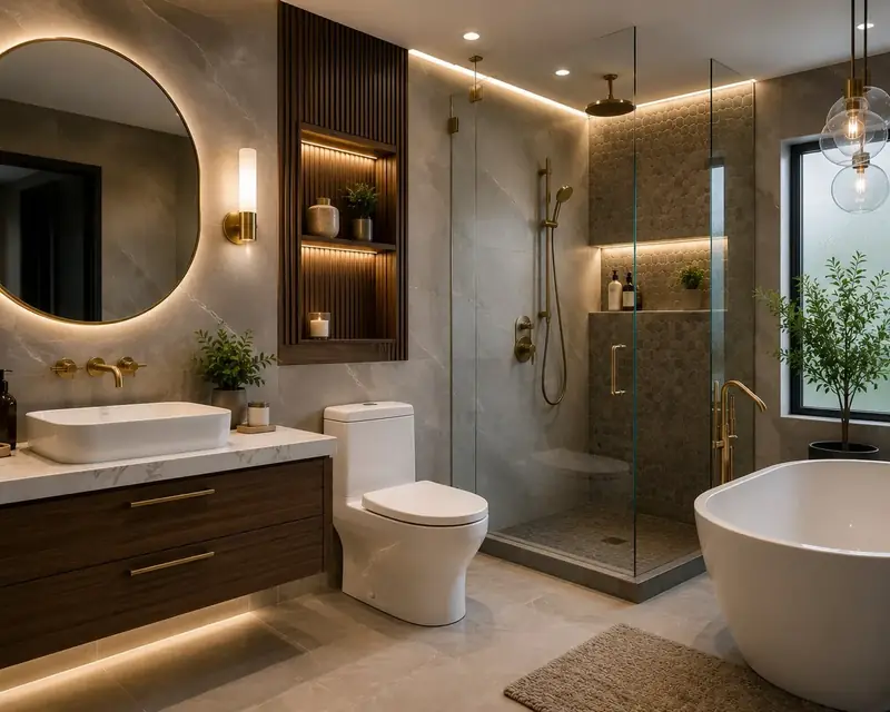 Luxury Bathroom Tile & Grout Las Vegas NV - LvH Vegas Handyman Co