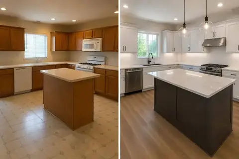 Kitchen Before & After Las Vegas NV — LvH Vegas Handyman Co